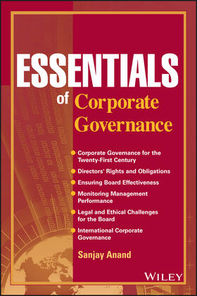 Anand |  Essentials of Corporate Governance | Buch |  Sack Fachmedien