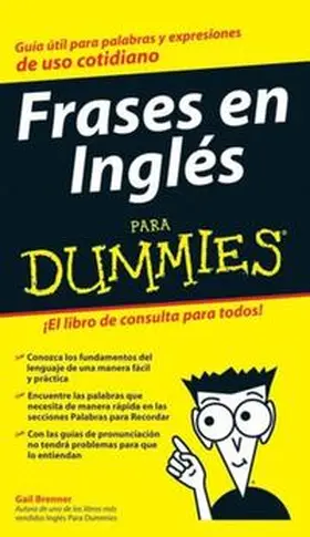 Brenner |  Frases en Inglés Para Dummies | eBook | Sack Fachmedien