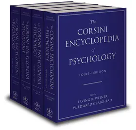 Weiner / Craighead |  The Corsini Encyclopedia of Psychology, 4 Volume Set | Buch |  Sack Fachmedien