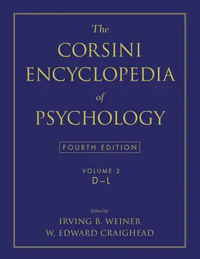 Weiner / Craighead |  The Corsini Encyclopedia of Psychology, Volume 2 | Buch |  Sack Fachmedien