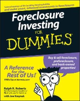 Roberts / Kraynak | Foreclosure Investing For Dummies | E-Book | sack.de