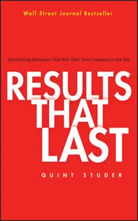 Studer |  Results That Last | eBook | Sack Fachmedien