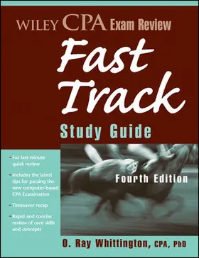 Whittington |  Wiley CPA Exam Review Fast Track Study Guide | Buch |  Sack Fachmedien