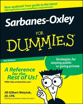 Welytok |  Sarbanes-Oxley for Dummies | Buch |  Sack Fachmedien