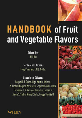 Hui / Chen / Nollet |  Handbook of Fruit and Vegetable Flavors | Buch |  Sack Fachmedien