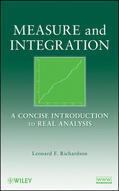 Richardson |  Measure and Integration | Buch |  Sack Fachmedien