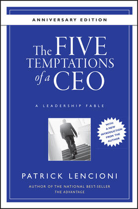 Lencioni |  The Five Temptations of a CEO | Buch |  Sack Fachmedien