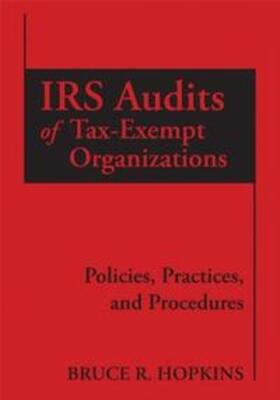 Hopkins | IRS Audits of Tax-Exempt Organizations | E-Book | sack.de