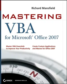 Mansfield |  Mastering VBA for Microsoft Office 2007 | Buch |  Sack Fachmedien