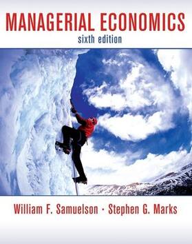 Samuelson / Marks |  Managerial Economics | Buch |  Sack Fachmedien