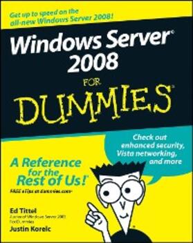 Tittel / Korelc | Windows Server 2008 For Dummies | E-Book | sack.de
