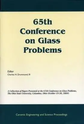Drummond |  65th Conference on Glass Problems | eBook | Sack Fachmedien