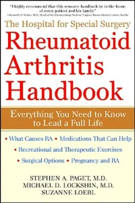 Paget / Lockshin / Loebl |  The Hospital for Special Surgery Rheumatoid Arthritis Handbook | eBook | Sack Fachmedien