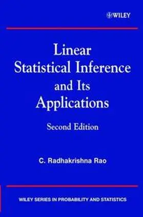 Rao |  Linear Statistical Inference and its Applications | eBook | Sack Fachmedien