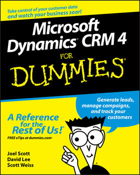 Scott / Lee / Weiss |  Microsoft Dynamics Crm 4 for Dummies | Buch |  Sack Fachmedien