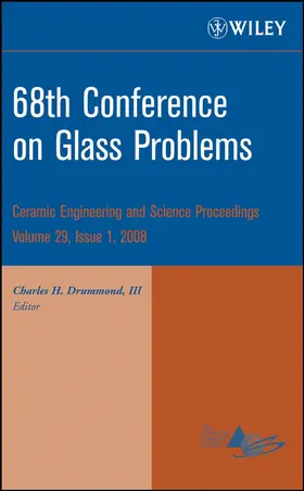 Drummond |  68th Conference on Glass Problems, Volume 29, Issue 1 | Buch |  Sack Fachmedien
