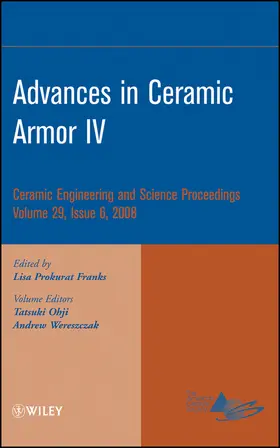Prokurat Franks | Advances in Ceramic Armor IV, Volume 29, Issue 6 | Buch | 978-0-470-34497-2 | sack.de