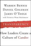 Bennis / Goleman / O'Toole |  Transparency | eBook | Sack Fachmedien