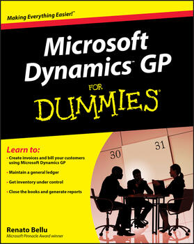 Bellu | Microsoft Dynamics GP For Dummies | Buch | 978-0-470-38835-8 | sack.de