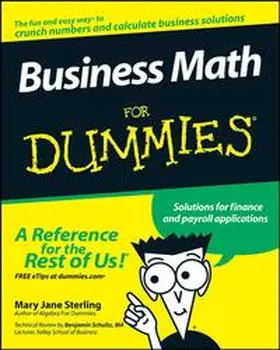 Sterling / Schultz | Business Math For Dummies | E-Book | sack.de