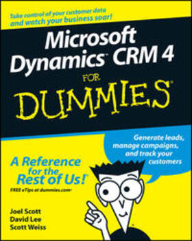Scott / Lee / Weiss |  Microsoft Dynamics CRM 4 For Dummies | eBook | Sack Fachmedien