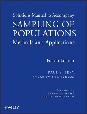 Levy / Lemeshow |  Sampling of Populations | Buch |  Sack Fachmedien