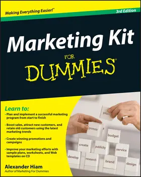 Hiam |  Marketing Kit for Dummies | Buch |  Sack Fachmedien