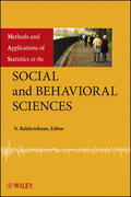 Balakrishnan |  Methods and Applications of Statistics in the Social and Behavioral Sciences | Buch |  Sack Fachmedien