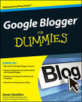 Gunelius |  Google Blogger for Dummies | Buch |  Sack Fachmedien