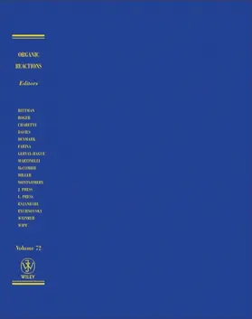 Denmark |  Organic Reactions, Volume 72 | Buch |  Sack Fachmedien