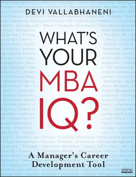 Vallabhaneni |  What's Your MBA Iq? | Buch |  Sack Fachmedien
