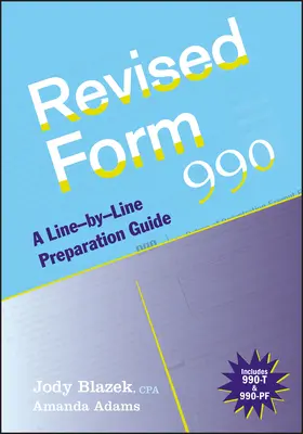Blazek / Adams |  Revised Form 990 | Buch |  Sack Fachmedien