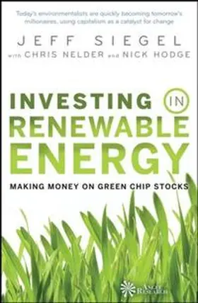Siegel / Nelder |  Investing in Renewable Energy | eBook | Sack Fachmedien
