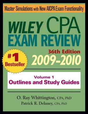 Delaney / Whittington | Wiley CPA Examination Review 1 | Buch | 978-0-470-45335-3 | sack.de