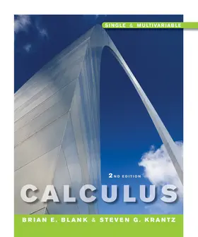 Blank / Krantz |  Calculus | Buch |  Sack Fachmedien