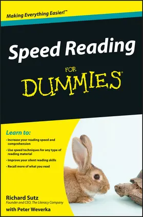 Sutz |  Speed Reading For Dummies | Buch |  Sack Fachmedien