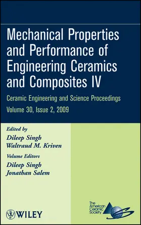 Singh / Kriven |  Mechanical Properties and Performance of Engineering Ceramics and Composites IV, Volume 30, Issue 2 | Buch |  Sack Fachmedien