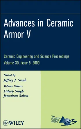 Swab | Advances in Ceramic Armor V, Volume 30, Issue 5 | Buch | 978-0-470-45755-9 | sack.de