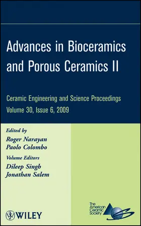 Narayan / Colombo |  Advances in Bioceramics and Porous Ceramics II, Volume 30, Issue 6 | Buch |  Sack Fachmedien