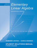 Anton / Rorres |  Elementary Linear Algebra with Applications, Desktop Edition, Student Solutions Manual | Buch |  Sack Fachmedien