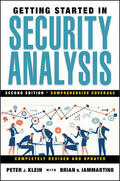 Klein / Iammartino |  Getting Started in Security Analysis | Buch |  Sack Fachmedien