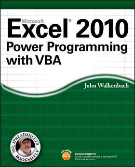 Walkenbach |  Walkenbach, J: Excel 2010 Power Programming with VBA | Buch |  Sack Fachmedien