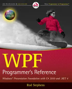 Stephens |  WPF Programmer&#8242;s Reference | Buch |  Sack Fachmedien