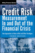 Saunders / Allen |  Credit Risk Management in and Out of the Financial Crisis | Buch |  Sack Fachmedien