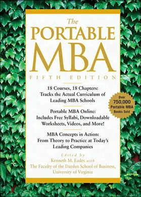 Eades / Laseter / Skurnik | The Portable MBA | Buch | 978-0-470-48129-5 | www.sack.de