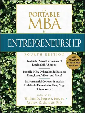 Bygrave / Zacharakis |  The Portable MBA in Entrepreneurship | Buch |  Sack Fachmedien