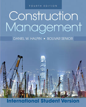 Halpin | Construction Management | Buch | 978-0-470-50593-9 | sack.de