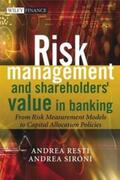 Sironi / Resti |  Risk Management and Shareholders' Value in Banking | eBook | Sack Fachmedien