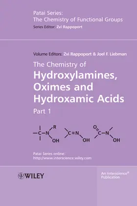 The Chemistry of Hydroxylamines, Oximes and Hydroxamic Acids, Volume 1 | Buch | 978-0-470-51261-6 | www.sack.de