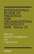 Hodgkinson / Ford / Cooper |  Hodgkinson: Int Review of Ind and Org Psych 2008 V23 | Buch |  Sack Fachmedien